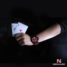 將圖片載入圖庫檢視器 NSQUARE Casino Royale Automatic N40.3 RED/BLACK LIMITED EDITION|NSQUARE皇家賭場系列 自動表N40.3 紅色/黑色限量版
