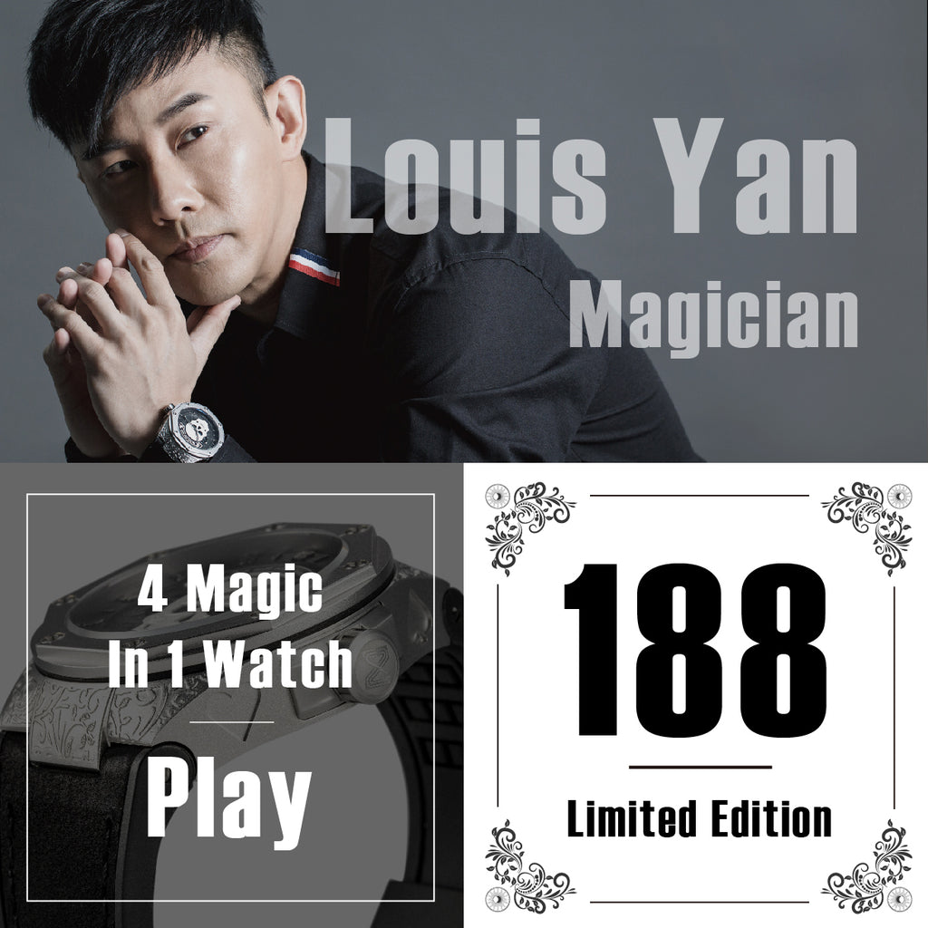 NSquare The Magician Watch 46mm N44.3 Magic Black LIMITED EDITION||NSquare魔術師系列 46毫米 N44.3 魔幻黑限量版
