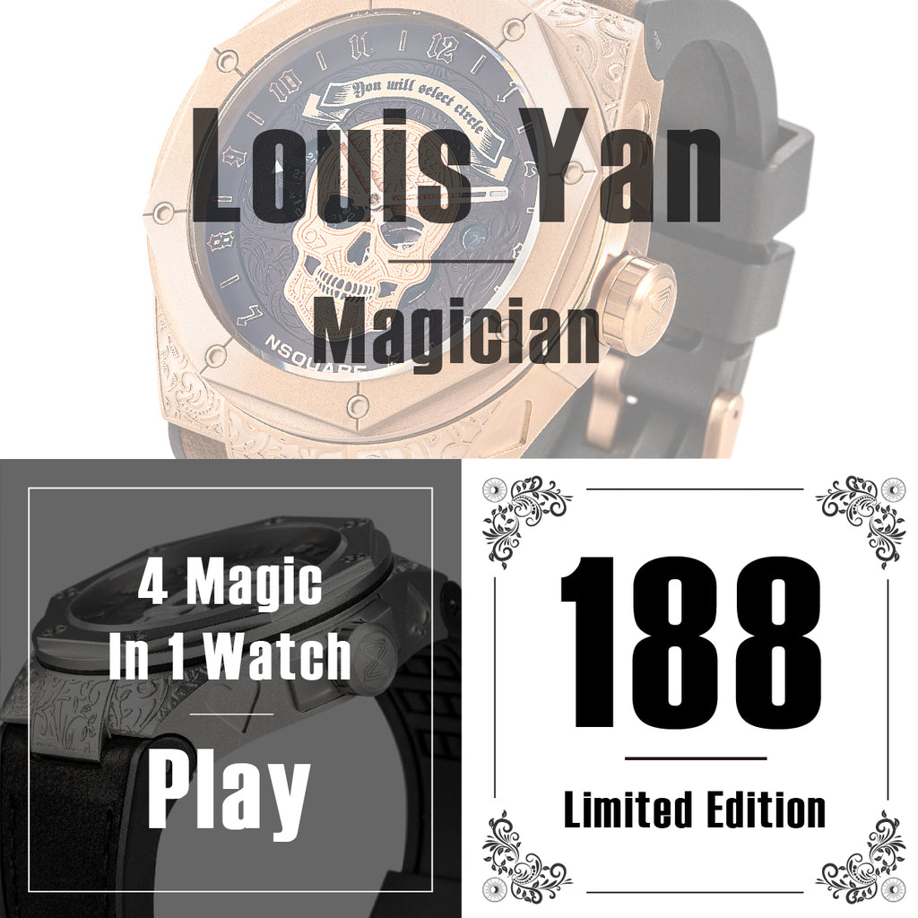 NSquare The Magician Watch 46mm N44.1 Magic RG Brown LIMITED EDITION||NSquare魔法師系列 46毫米 N44.1 魔幻咖啡限量版