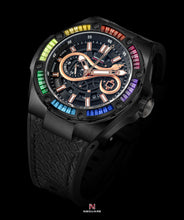 Load image into Gallery viewer, NSquare Snake Special Edition Automatic Watch - 46mm N51.8 Rainbow Black