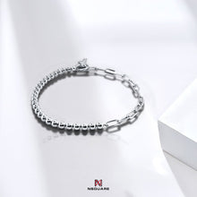 將圖片載入圖庫檢視器 NSquare Jewellet 系列手鍊 17cm NB1.1-S 銀色|NSquare Jewellet系列 手鐲 17厘米 NB1.1-S 銀色