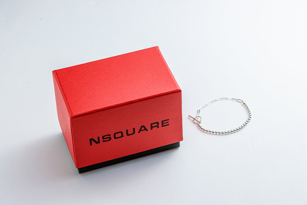 NSquare Jewellet Series Bracelet 17cm NB1.1-S Silver|NSquare Jewellet系列 手鐲 17厘米 NB1.1-S 銀色