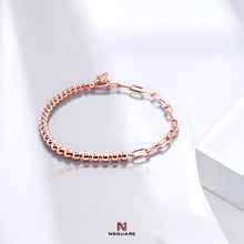 Load image into Gallery viewer, NSquare Jewellet Series Bracelet 17cm NB1.2-RG Rose Gold|NSquare Jewellet系列 手鐲 17厘米 NB1.2-RG 玫瑰金色