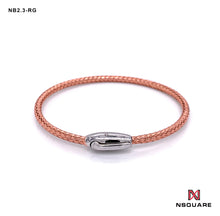 將圖片載入圖庫檢視器 NSquare Jewellet系列手鐲18cm NB2.3-RG 玫瑰金|NSquare Jewellet系列 手鐲 18厘米 NB2.3-RG 玫瑰金色