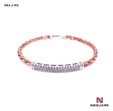 Load image into Gallery viewer, NSquare Jewellet Series Bangle 18cm NB4.2-RG Rose Gold|NSquare Jewellet系列 手鐲 18厘米 NB4.2-RG 玫瑰金色