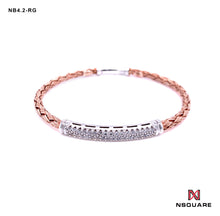 將圖片載入圖庫檢視器 NSquare Jewellet系列手鐲18cm NB4.2-RG 玫瑰金|NSquare Jewellet系列 手鐲 18厘米 NB4.2-RG 玫瑰金色