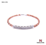 NSquare Jewellet Series Bangle 18cm NB4.2-RG Rose Gold|NSquare Jewellet系列 手鐲 18厘米 NB4.2-RG 玫瑰金色