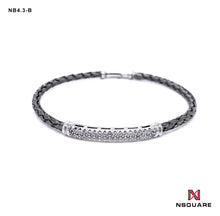 Load image into Gallery viewer, NSquare Jewellet Series Bangle 18cm NB4.3-B Gun Gray|NSquare Jewellet系列 手鐲 18厘米 NB4.3-B 槍灰色