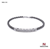 NSquare Jewellet Series Bangle 18cm NB4.3-B Gun Gray|NSquare Jewellet系列 手鐲 18厘米 NB4.3-B 槍灰色