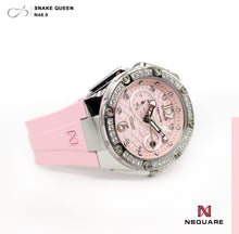 Load image into Gallery viewer, SnakeQueen 39mm N48.9 Pure Pink